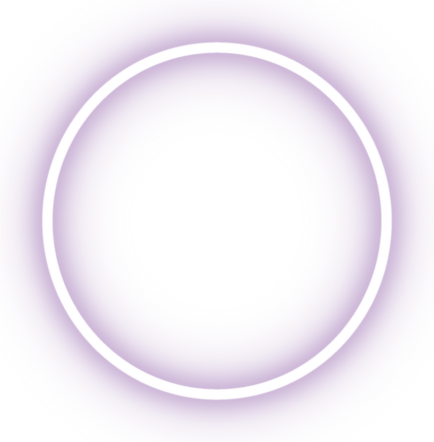 Purple Neon Circle